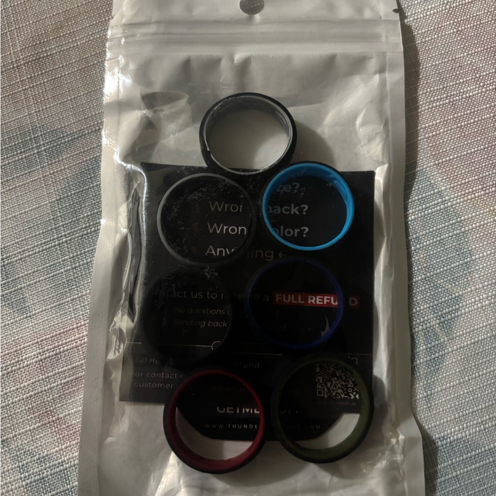 THUNDERFIT Silicone Rings. Size 14